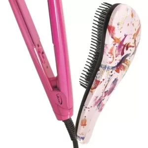 Ultron Mini Set - straigtener & detangling brush limited edition